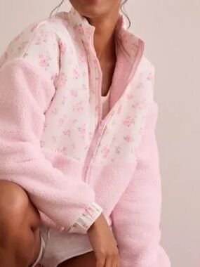 Altar’d State Wildflower Sherpa Zip-Up